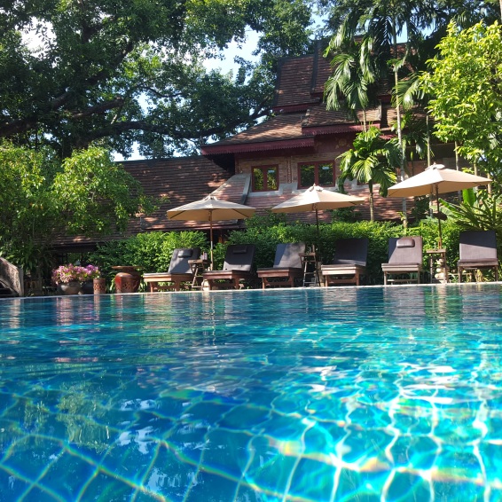Yaang Come Village's pool, Chiang Mai