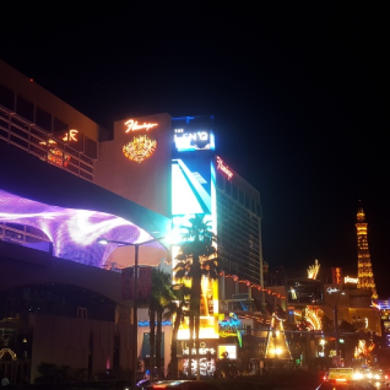 The world famous Las Vegas strip